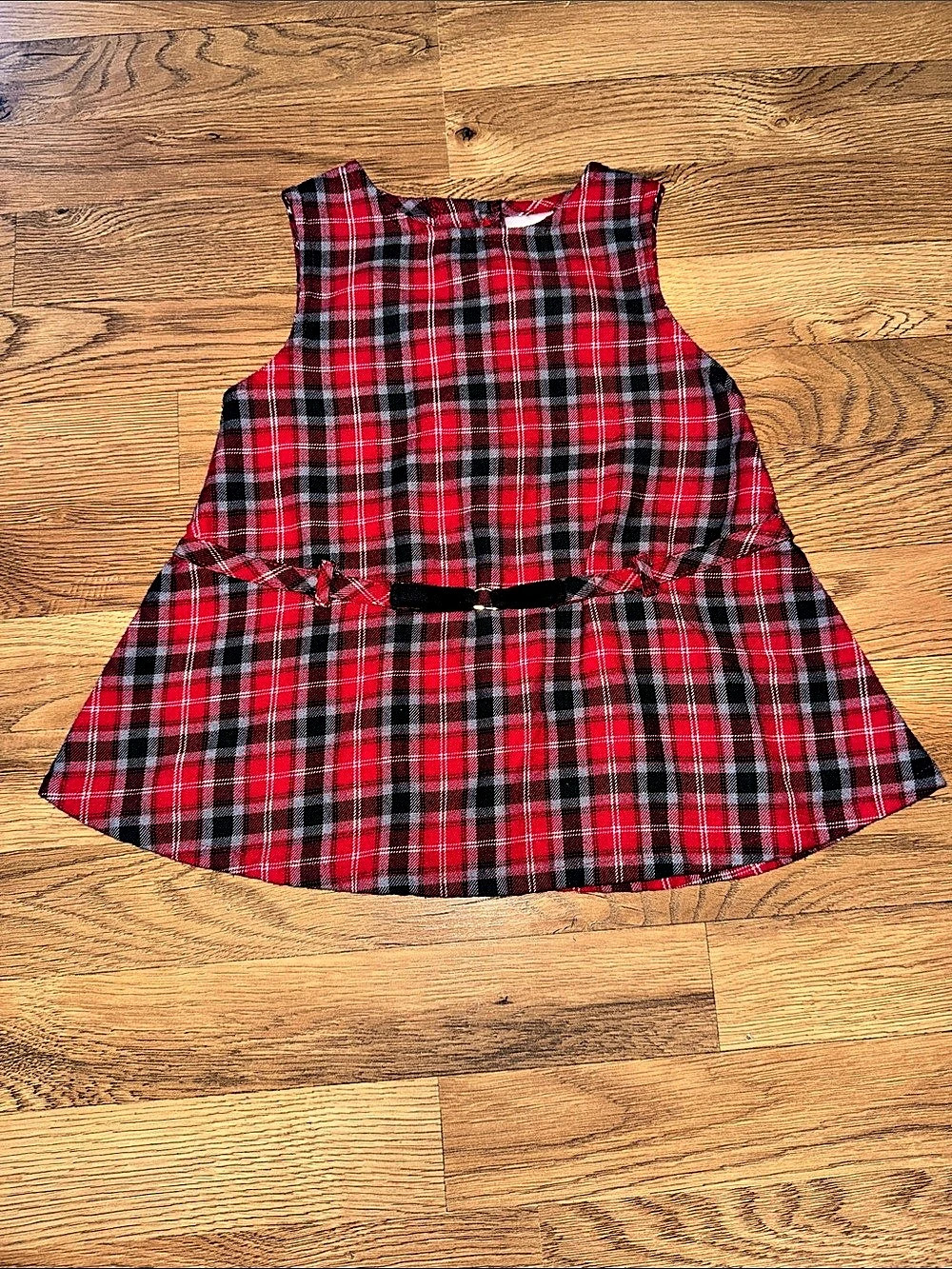 Girls Plaid Dress Size 2T Like New